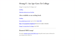 Desktop Screenshot of orangumovie.com